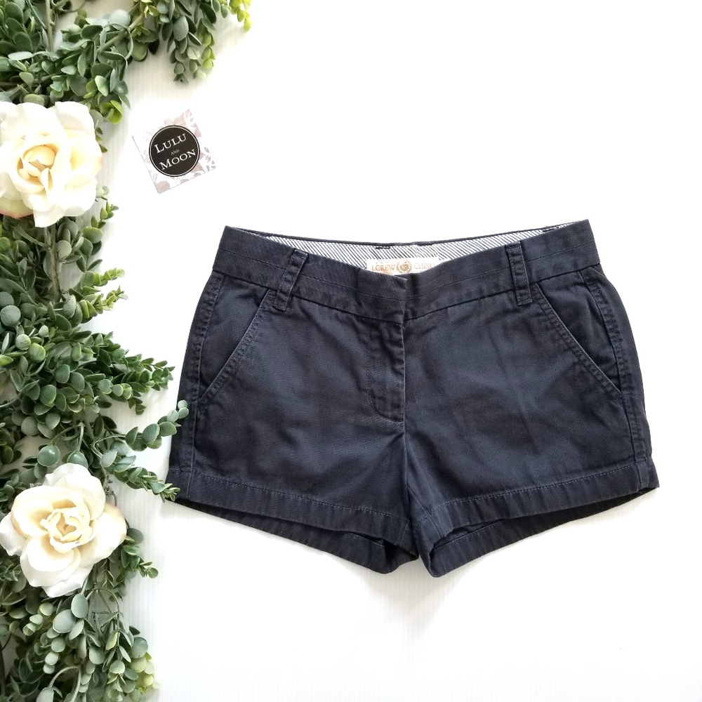J.Crew gray chino calssic twill shorts size 0